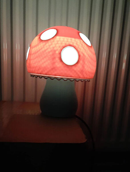 3BBaskı Masa Lambası