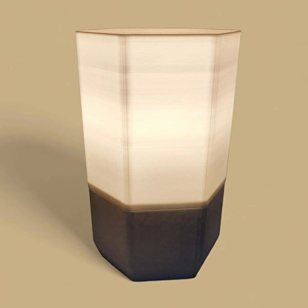 3BBaskı Masa Lambası