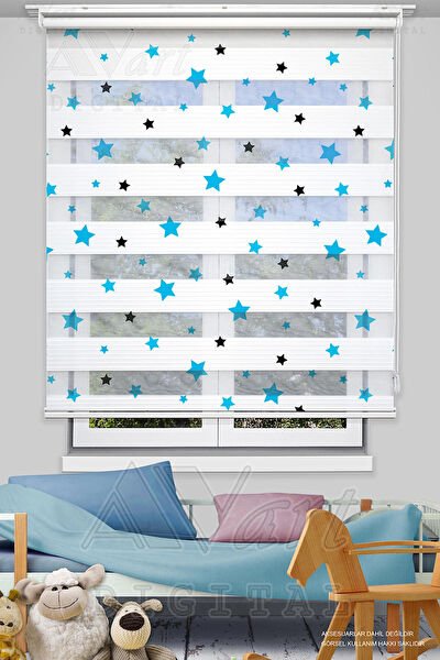 Avart Digital Zebra Perde