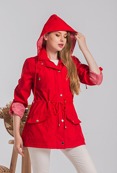 CİTİES COOL Kadın Trençkot, Yağmurluk