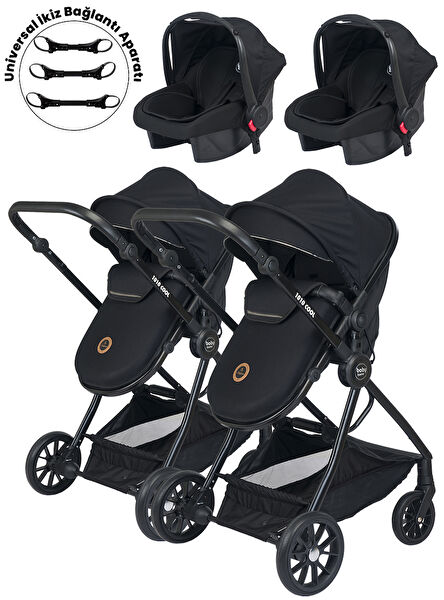 Baby Home İkiz Bebek Arabası