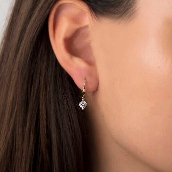 Cherry By Özkonak Altın Küpe