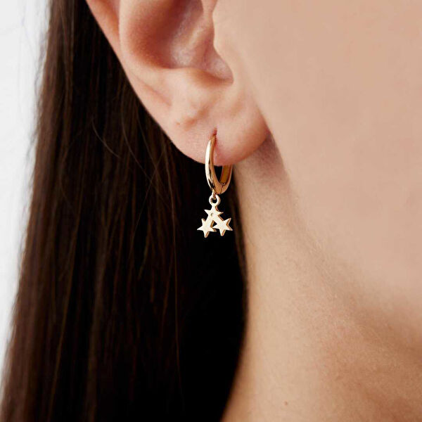 Cherry By Özkonak Altın Küpe