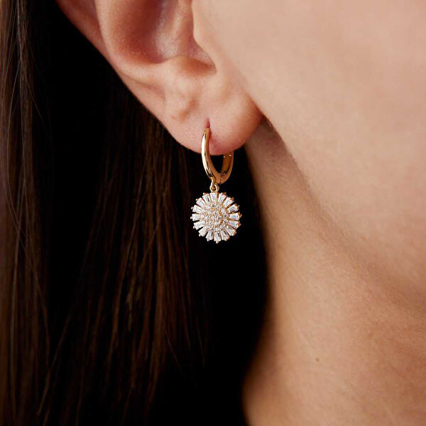 Cherry By Özkonak Altın Küpe