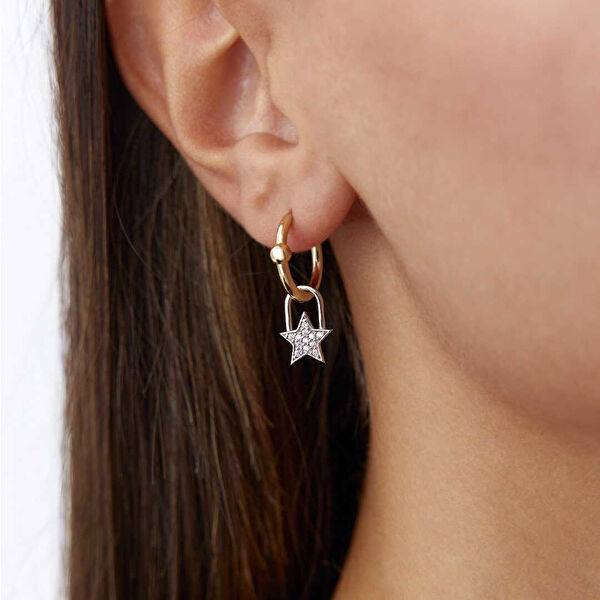 Cherry By Özkonak Altın Küpe