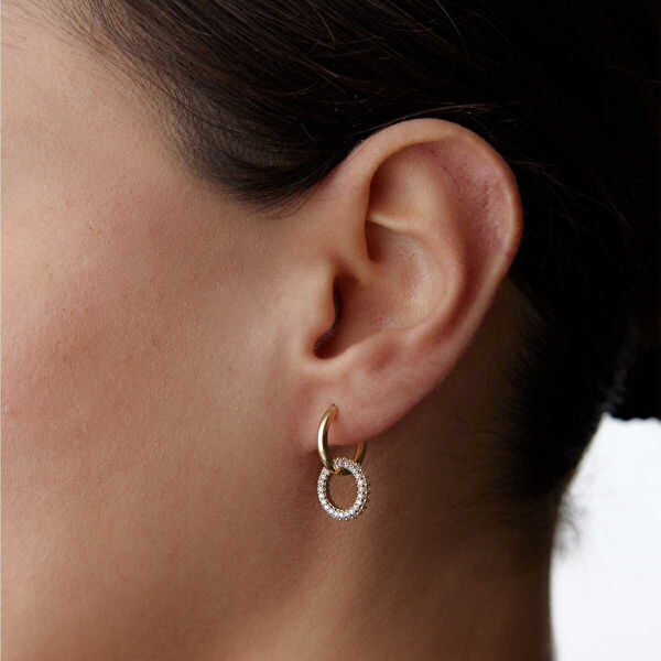 Cherry By Özkonak Altın Küpe