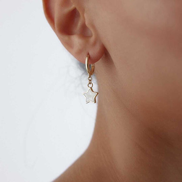 Cherry By Özkonak Altın Küpe