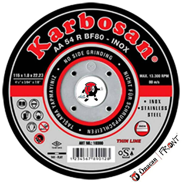 Karbosan Kesici Disk
