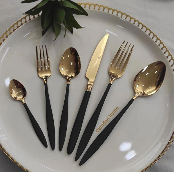 BRONDOFF Çeyiz Çatal, Kaşık, Bıçak Takımı