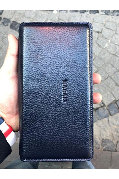 Karalı Deri Kadın Cüzdan