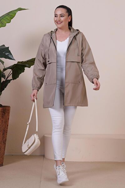 FERACE Tesettür Trençkot, Yağmurluk