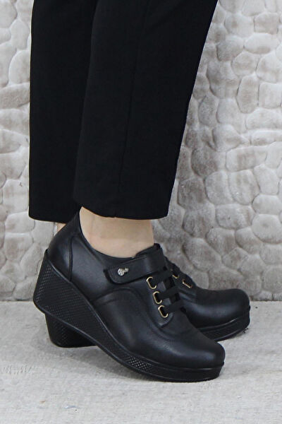 Mehmet Mete Dolgu Topuklu Ayakkabı