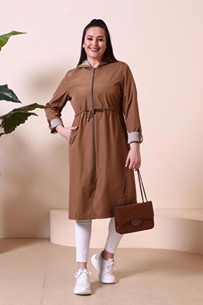 FERACE Tesettür Trençkot, Yağmurluk