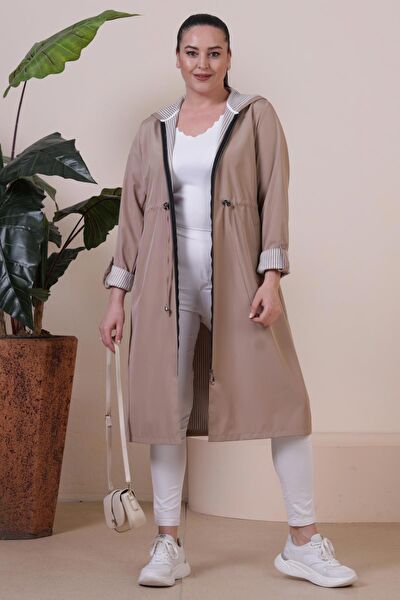 FERACE Tesettür Trençkot, Yağmurluk