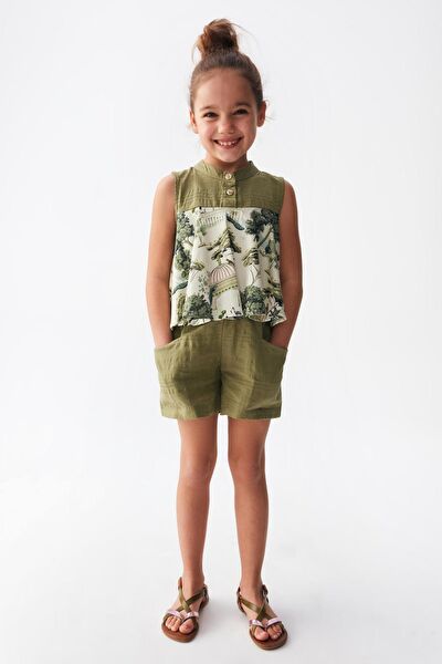 NK Unsea Kız Çocuk Şort, Bermuda, Kapri