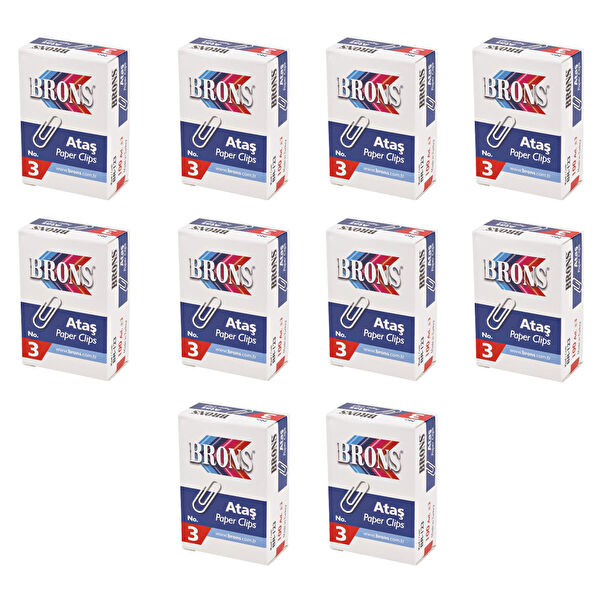 Brons Ataş, Toplu İğne, Raptiye, Mandal