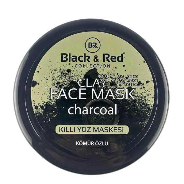 Black &  Red Yüz Maskesi