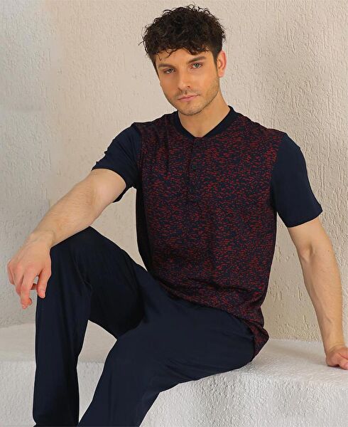 Over Sleep Erkek Pijama, Pijama Takımı