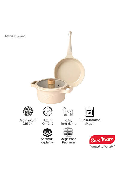 Cera Ware Tencere, Tava Seti