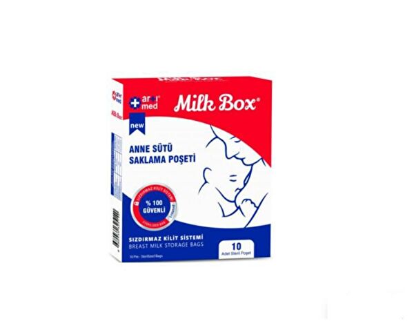 Artı Med Süt Saklama Poşeti, Kabı
