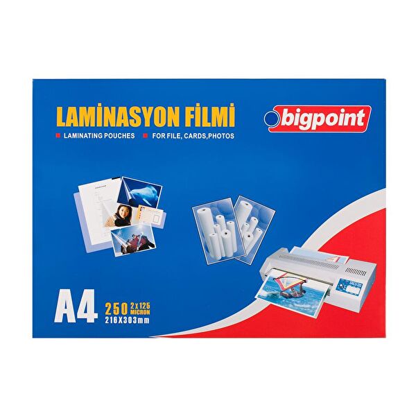 Bigpoint Laminasyon Makinesi