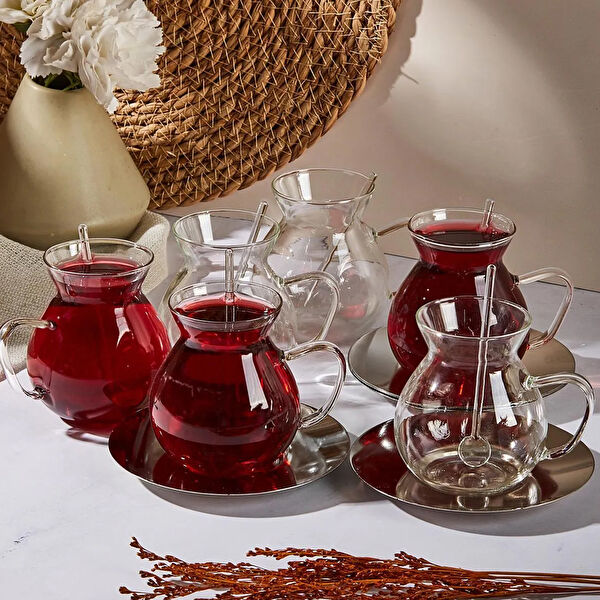 PEROTTI Çay Bardağı, Tabağı, Takımı