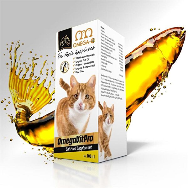 Pet Omega Kedi Vitamini