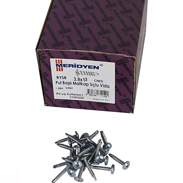 Meridyen Vida, Çivi, Somun, Dübel