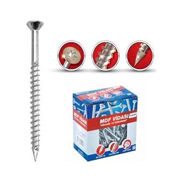 Meridyen Vida, Çivi, Somun, Dübel