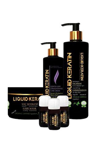 Liquid Keratin Saç Bakım Setleri