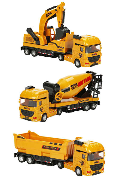 Sunman Oyuncak Kamyon, İş Makineleri