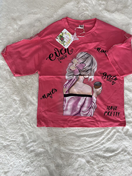 Benettino Kız Çocuk Tişört