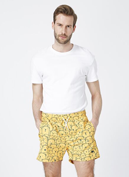 Bad Bear Erkek Deniz Şortu, Mayo