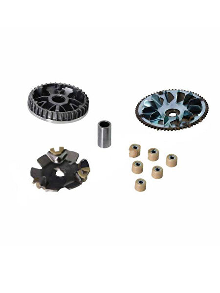 caddemoto Krank, Piston ve Contalar