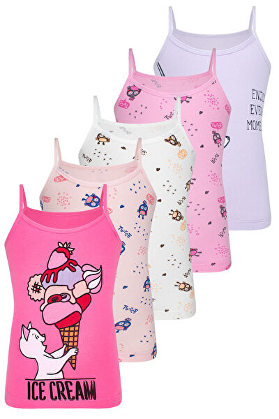 Biyokids Kız Çocuk Atlet, Fanila