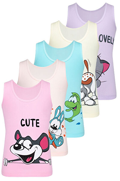 Biyokids Kız Çocuk Atlet, Fanila