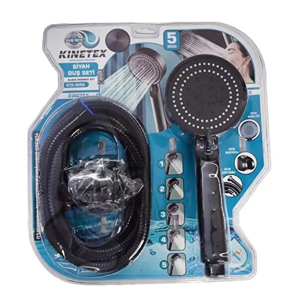 Knitex Duş Başlığı, Spirali, Seti