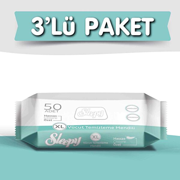 Sleepy Islak Mendil, Havlu