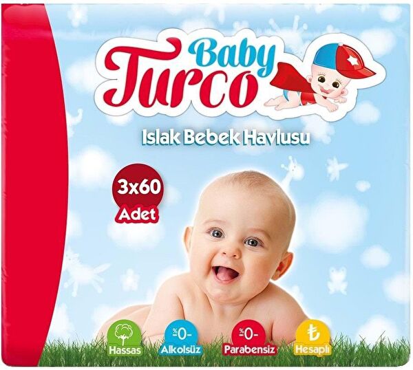 Baby Turco Islak Mendil, Havlu