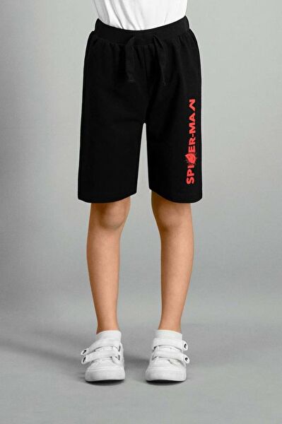Spiderman Erkek Çocuk Şort, Bermuda, Kapri