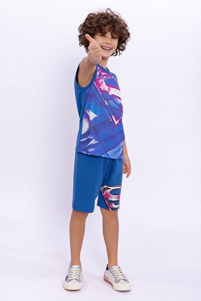 Superman Erkek Çocuk Şort, Bermuda, Kapri