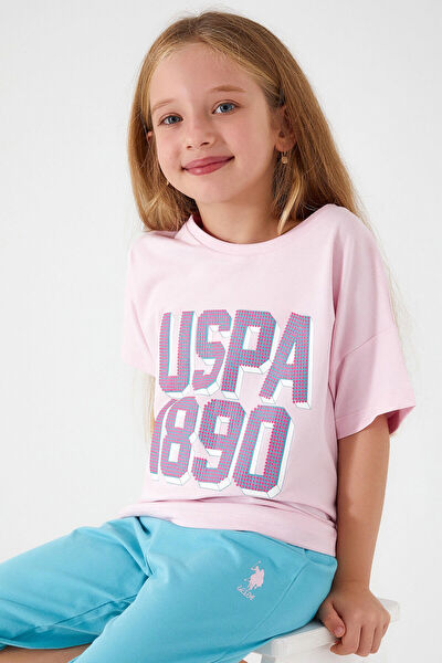 U.S. Polo Assn. Kız Çocuk Şort, Bermuda, Kapri