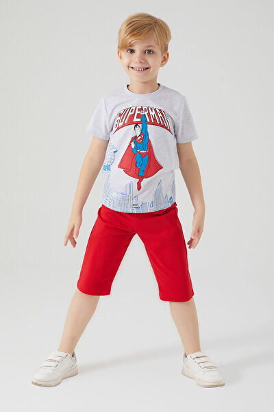 Superman Erkek Çocuk Şort, Bermuda, Kapri