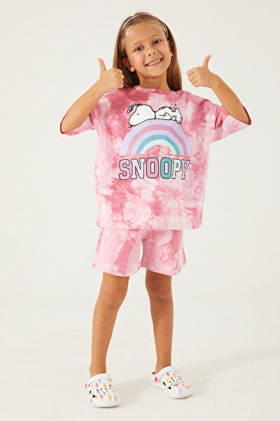 SNOOPY Kız Çocuk Şort, Bermuda, Kapri
