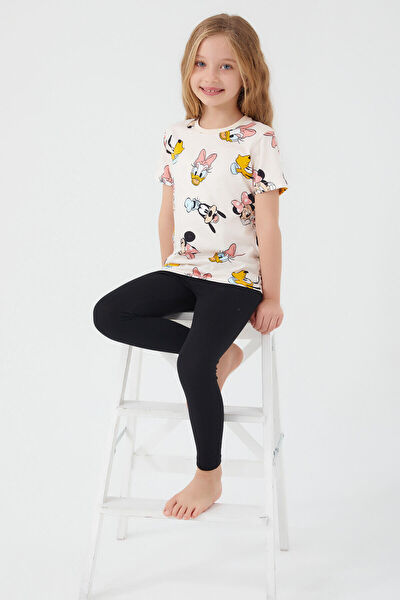 Minnie Mouse Kız Çocuk Şort, Bermuda, Kapri