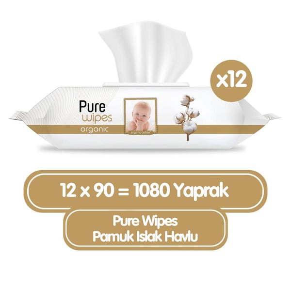 Pure Wipes Islak Mendil, Havlu