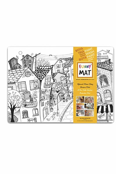 Akademi Çocuk - Funny Mat Resim Defteri, Kağıtları