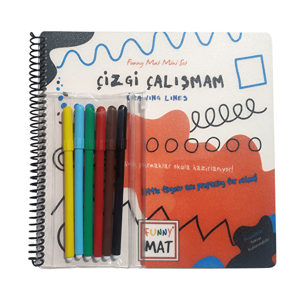 Akademi Çocuk - Funny Mat Yazı Tahtası