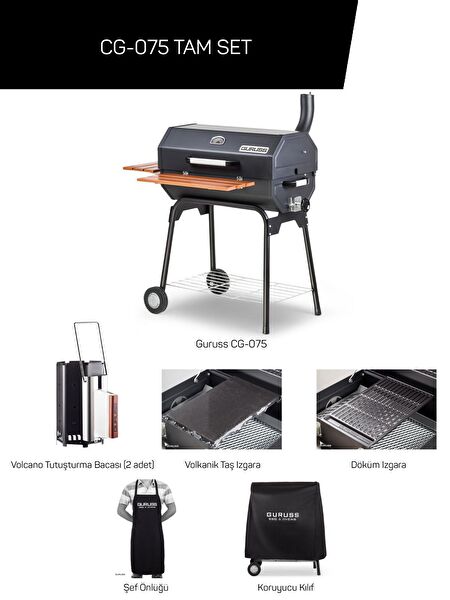 Guruss Kömürlü Mangal