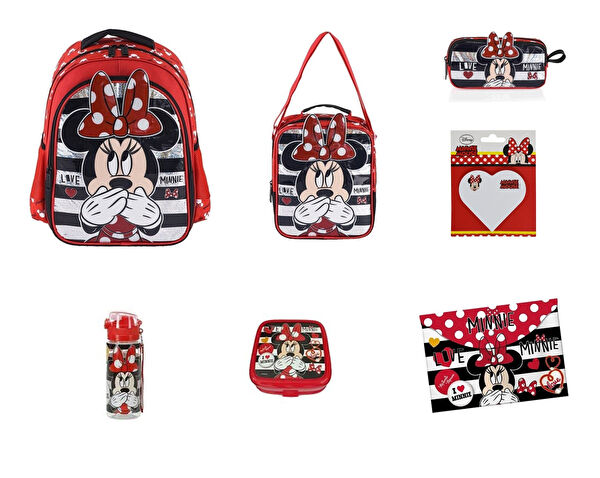 Minnie Mouse Okul Çantası